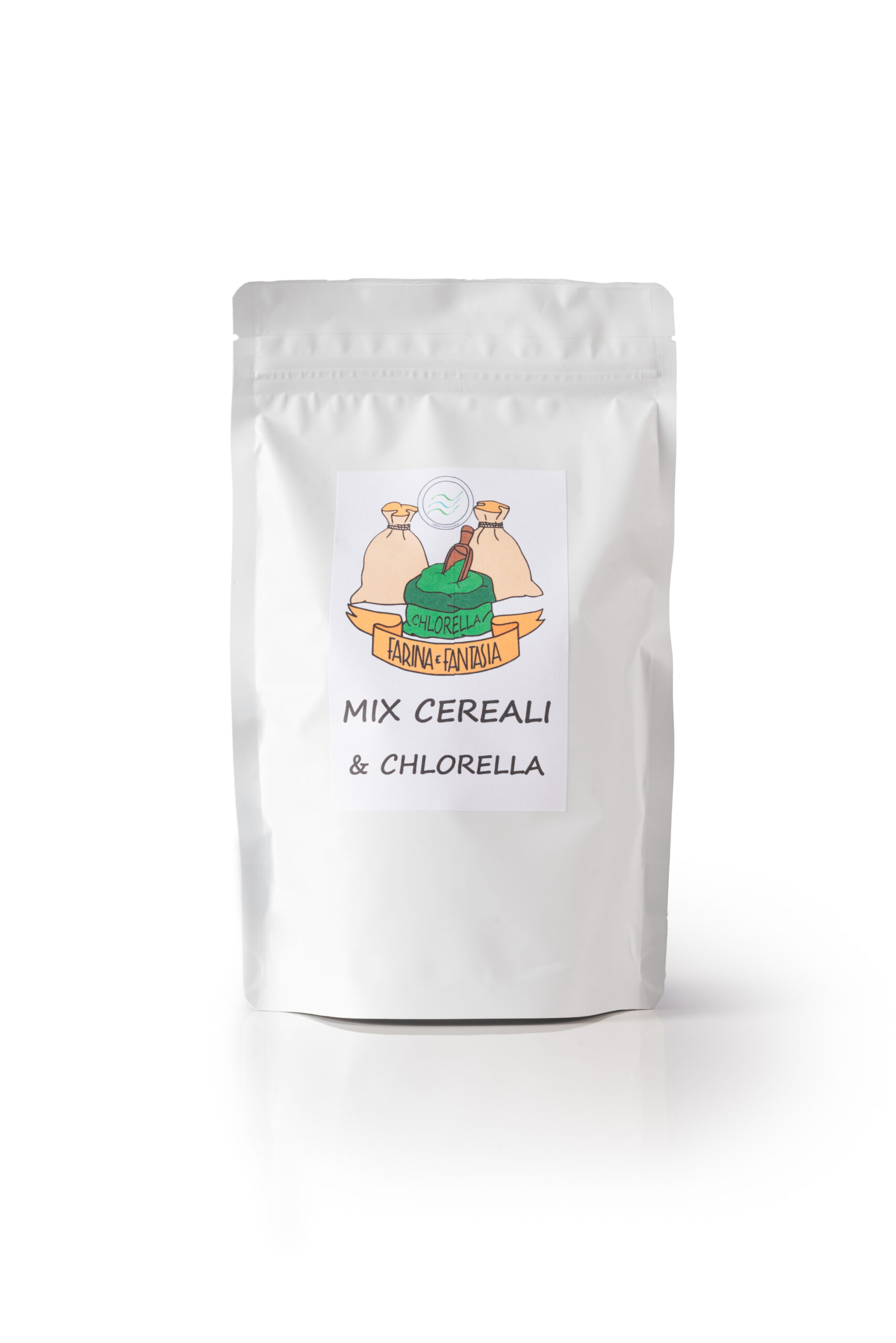 MIX CEREALI &amp; CHLORELLA - 500g