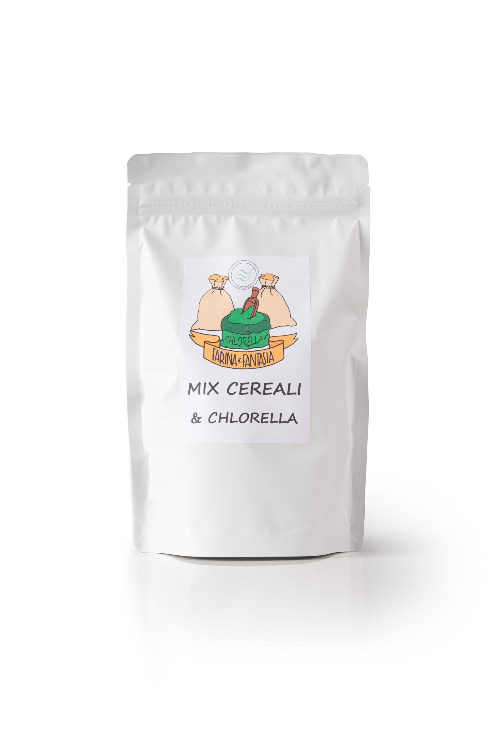 MIX CEREALI & CHLORELLA - 500g - immagine 2