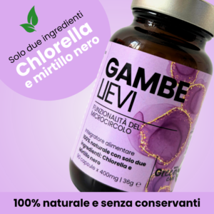 gambe lievi integratore 100% naturale