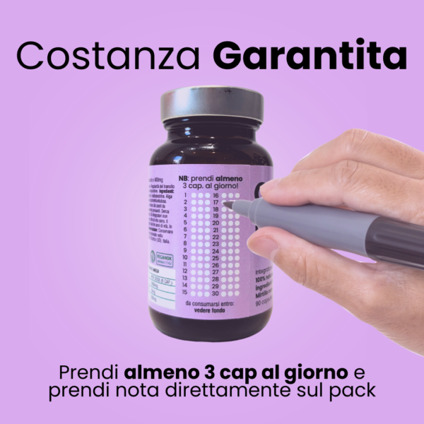 integratore gambe lievi costanza garantita con la nuova etichetta