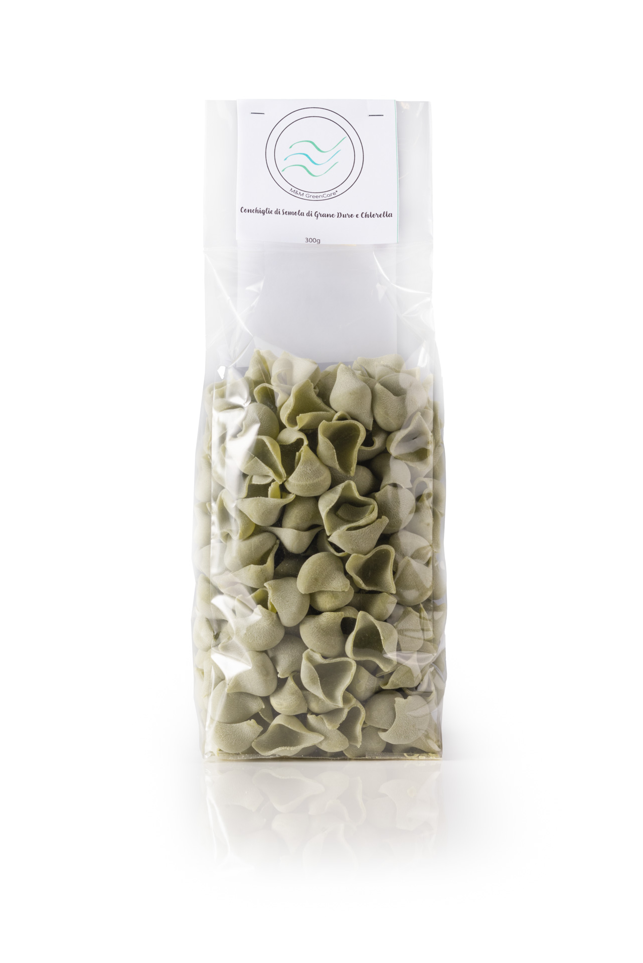 PASTA CHLORELLA - Conchiglie di Semola di Grano Duro e Chlorella