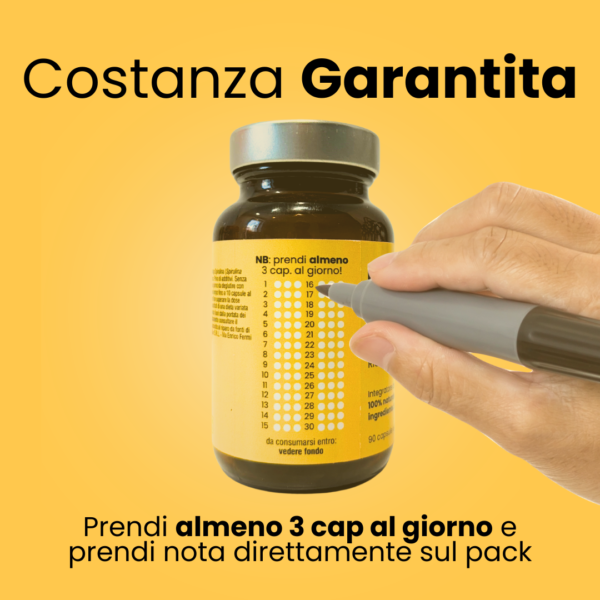integratore energia top costanza garantita con la nuova etichetta