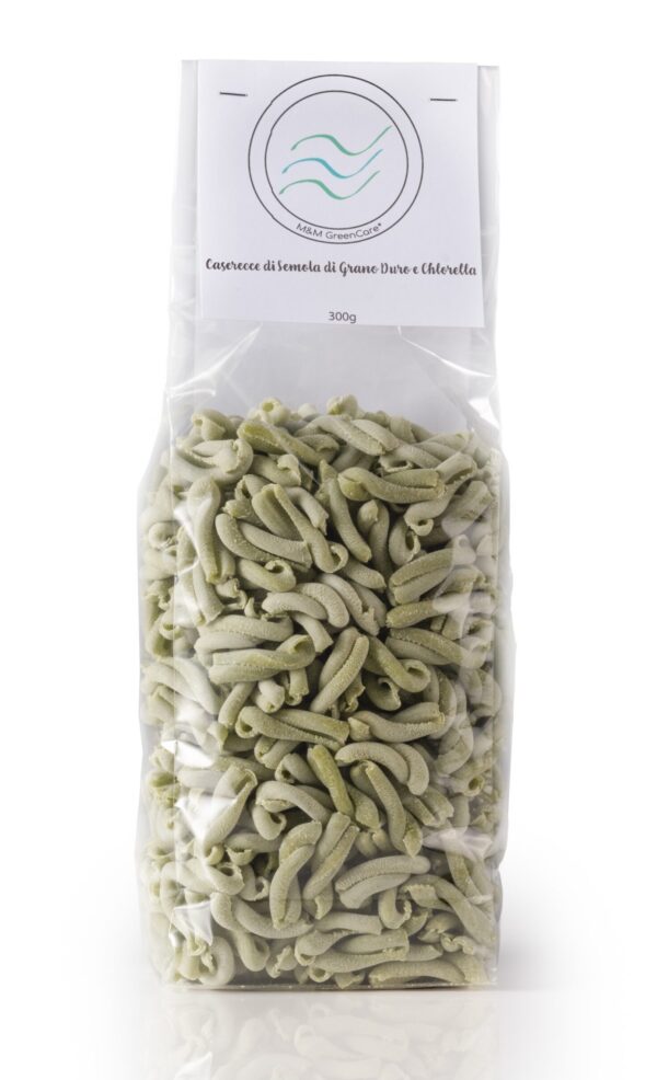 PASTA CHLORELLA - Caserecce di Semola di Grano Duro e Chlorella - immagine 2