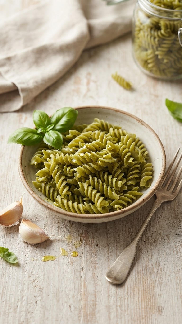 PASTA CHLORELLA - Fusilli di Semola di Grano Duro e Chlorella